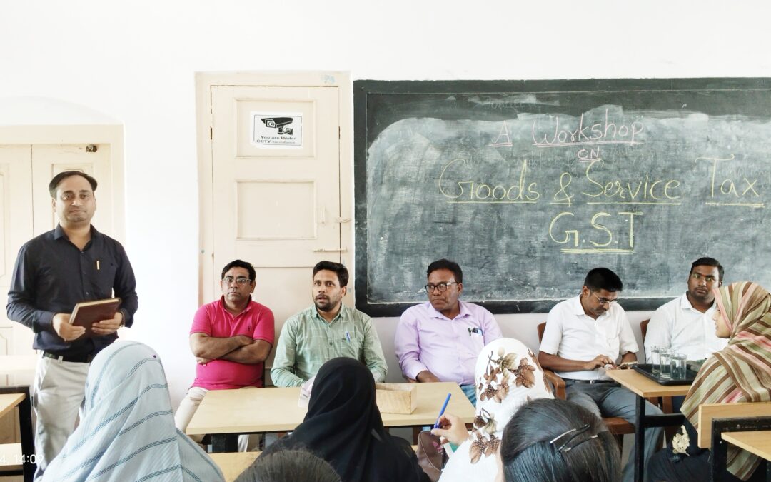A Workshop on GST by Commerce Department