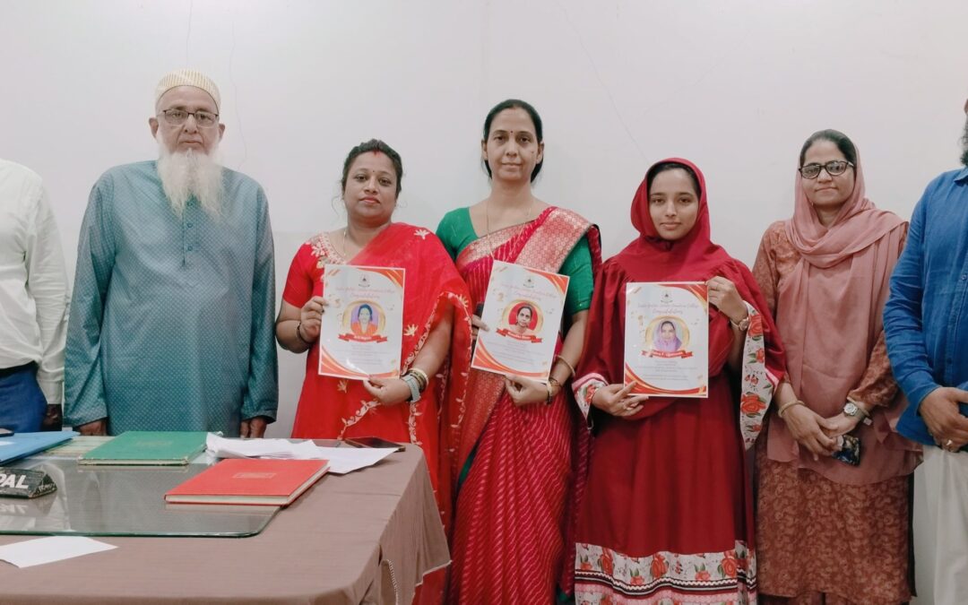 SGJQ College students secured 1st, 2nd, and 3rd positions at the University level