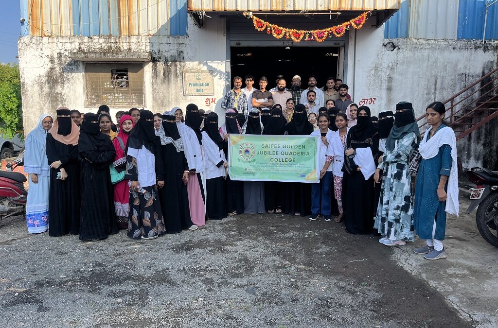 Industrial Visit to Mangalam Kalaputra Industry.