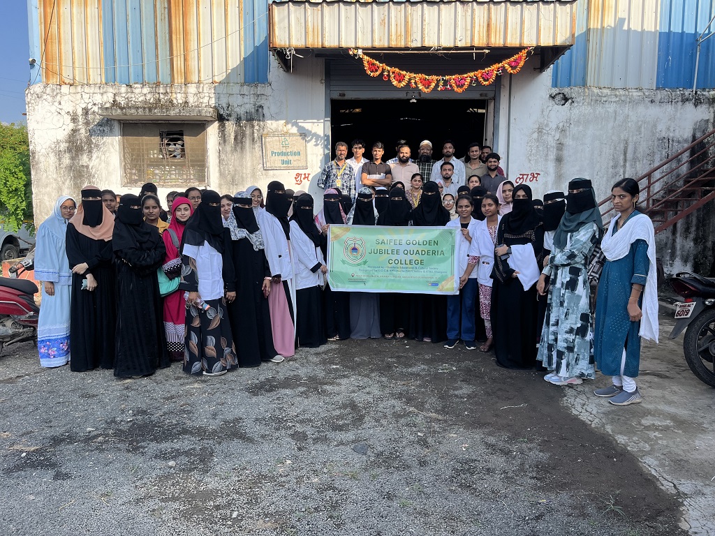 Industrial Visit to Mangalam Kalaputra Industry.